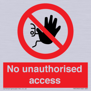 No unauthorised access